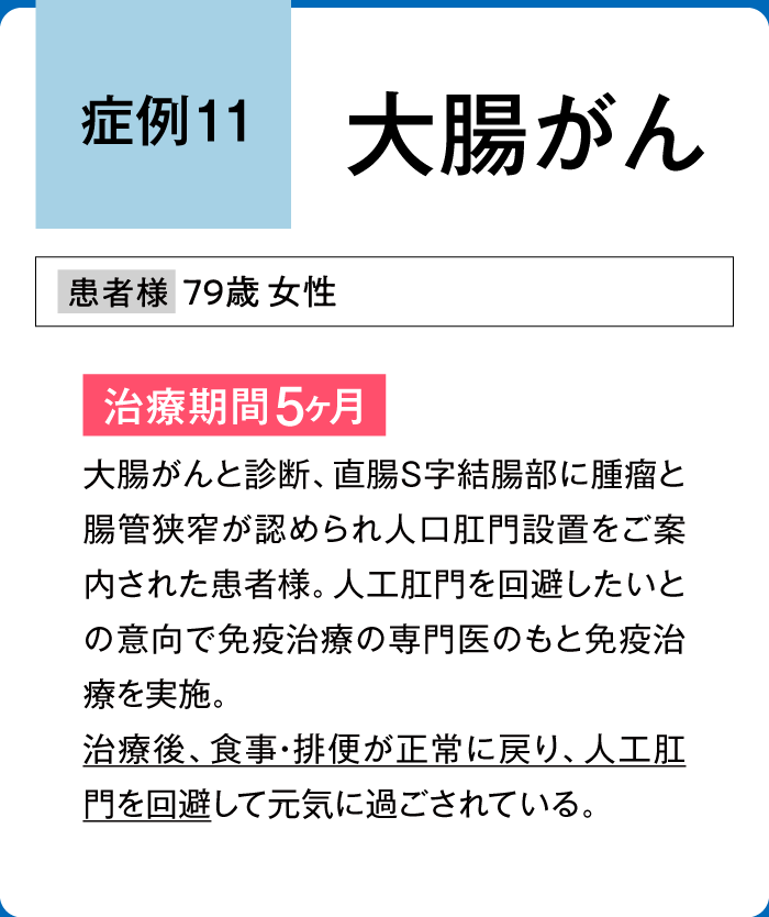 大腸がん症例11